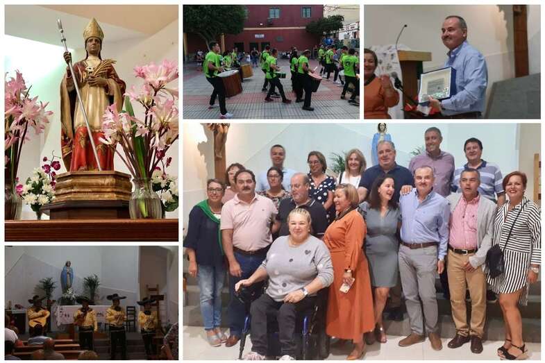 Diferentes momentos del arranque de las fiestas (Foto TA)